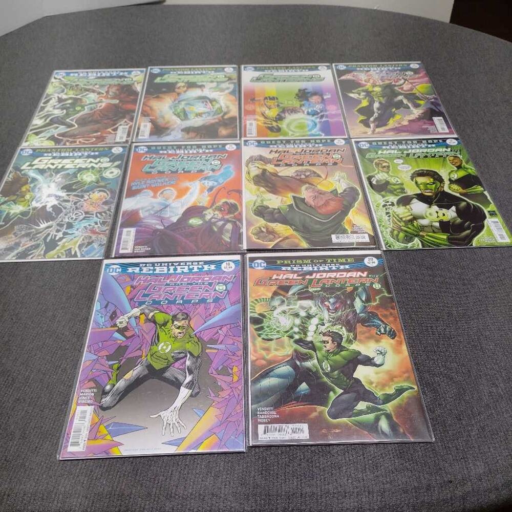 DC Green Lantern Hal Jordan Rebirth Comics Lot 5 9 10 11 12 15 16 17 18 20